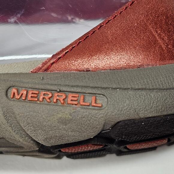 Merrell Women's Cantor Lavish Sandal Red Ochre NWOT Size 6 - Picture 8 of 12